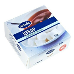 Премия. Сахар Премия белый прессованный быстрорастворимый 750 г (4824034014675)