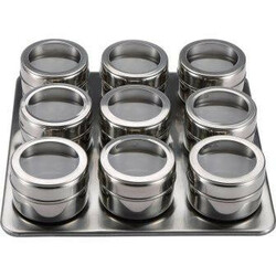 MasterPro. Набор для спецій  нержавіюча сталь 10пр(6924299310791)