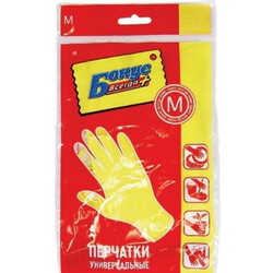 Бонус. Перчатки резиновые универсальные M шт (4820048484817)