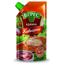 Верес. Аджика Кавказская острая 130 г (4823105400980)