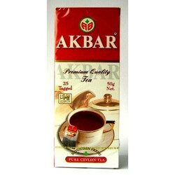 AKBAR. Чай Акбар чорний 2г х 25шт(5014176000707)