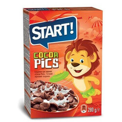 Start . Завтрак зерновой Cocoa pics 280 гр (4820008127679)