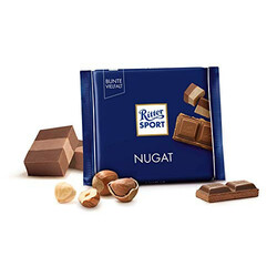 Ritter Sport. Шоколад молочный с начинкой пралине 100г(4000417026002)