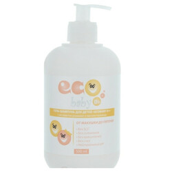 EcoBaby. Шампунь-гель екстракт ромашки і олія пшениць 0+  500мл(4820000308663)