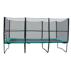 Kidigo. Прямокутний батут KIDIGO 457х305 см із захисною сіткою + сходи(BT457 - 305)