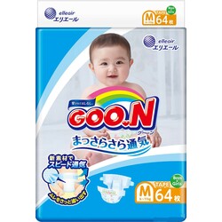 Goo.N. Підгузники М(6-11 кг), mega pack, 64шт. (4902011856224)