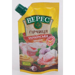 Верес. Горчица Украинская крепкая 120 гр (4823105400959)