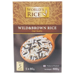 Бест Альтернатива. Рис Бест Альтернатива дикий+натуральний 5*80г(4820009101036)