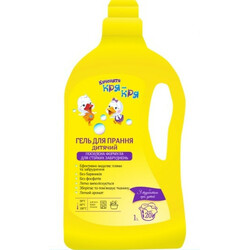 Кря-Кря. Детское жидкое средство для стирки, против сильных загрязнений 1 л. (068756)