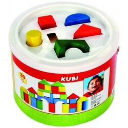 Bino. Кубики у відрі, 30 шт.(841956)