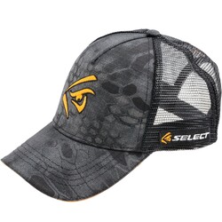 Select. Кепка помаранчевий логотип ц : pattern black(1870.16.90)