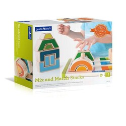 Guidecraft. Набір дерев'яних блоків Manipulatives Чергування і поєднання(G6735)