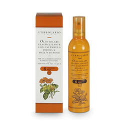 Lerbolario. Олія для загару на основі Календули і Жожоба SPF 6, 100мл(2214010002147)