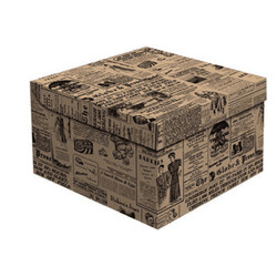 Ящик для хранен Global-Pak Газета карт 20х20х14см (5904378234591)