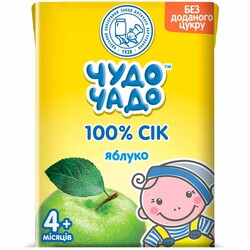 Чудо-Чадо. Сок Яблочный, 4мес+, 200 мл.(4820003687703)
