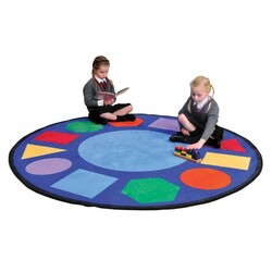 Tia - sport. Мат учбовий Геометрія овальний(sm - 0483)