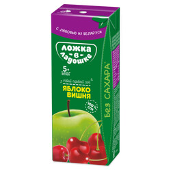 Сок яблоко-вишня 5м+, 200 мл. (4812021000572)