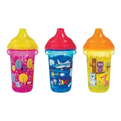 Munchkin. Поильник-непроливайка "Deco Sippy", 266мл, 9мес+ (011892)