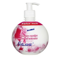 Оленка. Рідке мило для інтимної гігієни Мама(з іонами срібла), 500 г(0186)