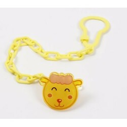 Lindo. Цепочка с клипсой для пустышки "Овечка" Pk 220, 0мес+ (002200)