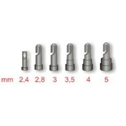 Stonfo. Стопор задній  5 Small Sizes Base Plugs 2.8мм(31.32.05)
