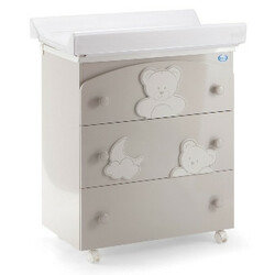 Pali. Пеленальный комод Georgia светло-серый (8090100)