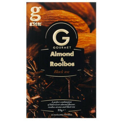 G'tea! Чай черный G'tea! Gourmet миндаль-ройбуш 20*1,75г(5060207697330)