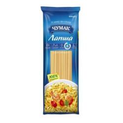 Чумак. Вироби макаронні Чумак Локшина 400 г(4820156765600)
