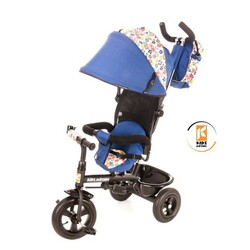 Kidzmotion . Велосипед детский 3х колесный Tobi Venture BLUE (5906395302222)