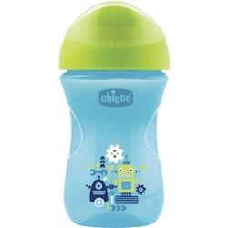 Chicco. Поильник-непроливайка Easy Cup від 12 місяців 266 мл Блакитної(2900990759699)