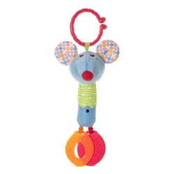 Chicco. Іграшка-брязкальце "Мишеня Джино"(07654.00)