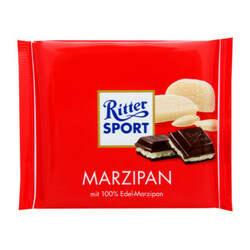Ritter Sport. Шоколад с марципаном 100г(4000417025609)