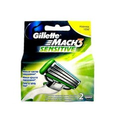 Gilette. Картрідж MACH3 Sens 2шт(037865)