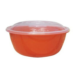 Без ТМ. Миска Полимерагро Ягідка з кришкою 9л-шт   (4820182290879)