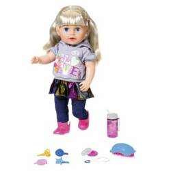 Zapf. Кукла BABY BORN серии "Нежные объятия" - СЕСТРЁНКА-МОДНИЦА (43 cm, с аксессуарами) (824603)