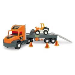 Wader.  Эвакуатор Super Tech Truck с бульдозером (36720)