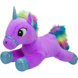 Toy World.  Игрушка мягкая Единорог лил рад.вол 40см (7296149171531)