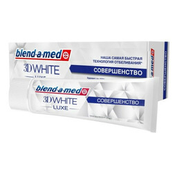 Blend - a - med. Паста зубна  3DWhite Luxe Досконалість  75мл( 8001090073907)