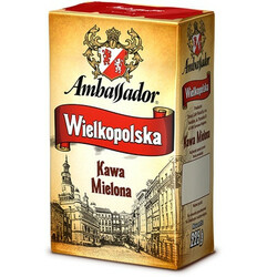 Ambassador. Кофе Молотый Ambassador Wielkopolska 225 г (8719189233667)