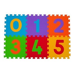 BabyOno. М'які пазли Цифри 30х30 см 6 шт(275)