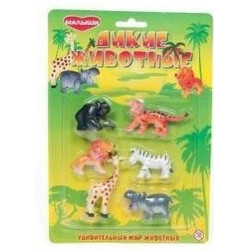Малюки. Набор іграшковий Малюки Дикі тварини в ассортим(4812501031980)