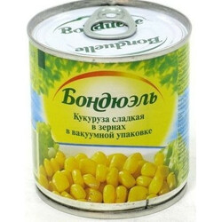 Bonduelle. Кукуруза нежная 170гр ( 3083680015394)