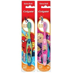 Colgate.Зубная щетка Барби-Человек-паук, 2-5 (007743)