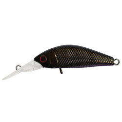Jackall .  Воблер Diving Chubby Minnow 35мм 2,7г HL Black Suspending (1699.07.77)