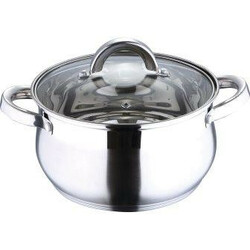 Wellberg. Каструля Wellberg з кришкою 3,4л WB1420   (6924691394597)