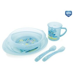 Canpol. Набір посуду "Совушки", 12мес+  (4-405)