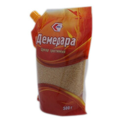 АТА. Сахар тростниковый АТА коричневый Демерара 500 г (4820016850668)