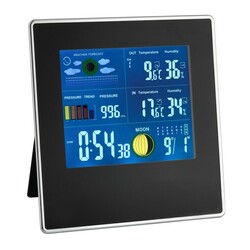 TFA. Метеостанция Gallery цветной ЖК-дисплей 160x28x170 мм (351126)