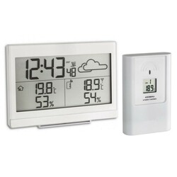 TFA. Метеостанция Casa 141x48x100 мм белая (35113502)