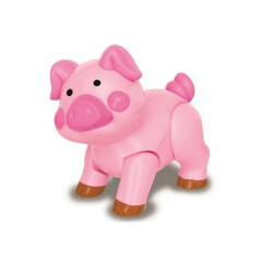 Kiddieland.  Іграшка серії "Домашні тварини" - СВИНКА(звук тріскачки) (056945)